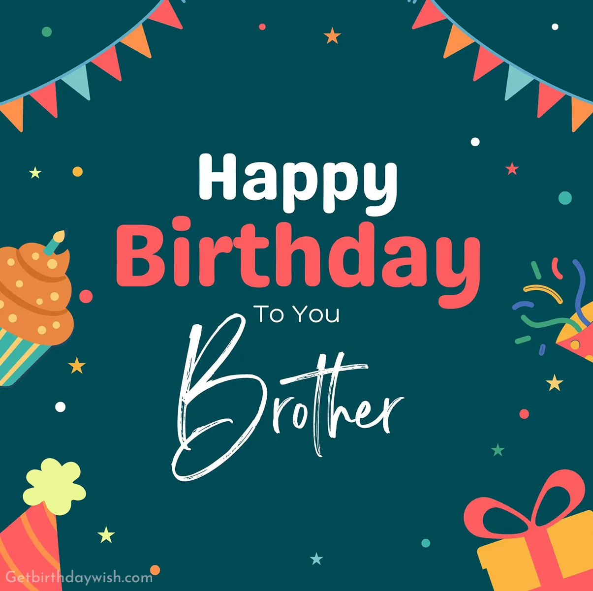 Happy Birthday Brother Image HD