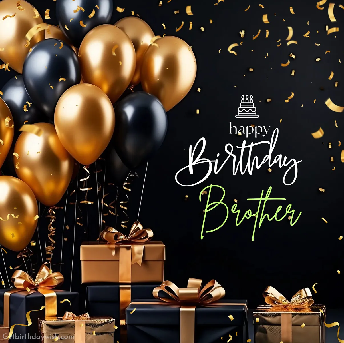 Happy Birthday Brother Pic HD