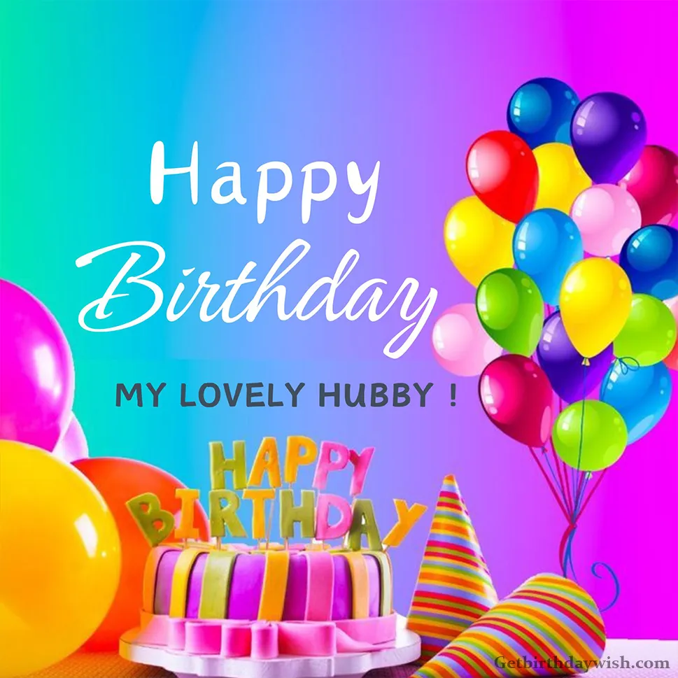 Happy Birthday Hubby Image