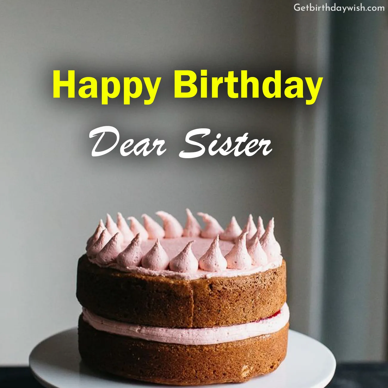 Happy Birthday Sister Image