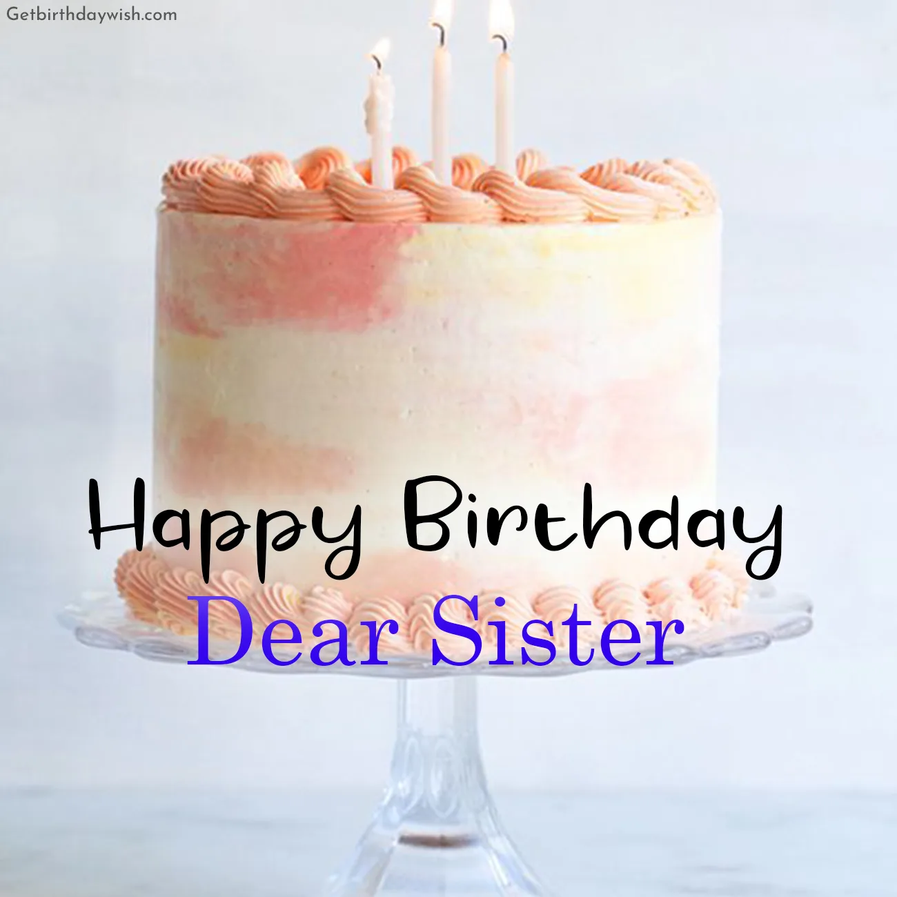 Happy Birthday Sister Pic HD