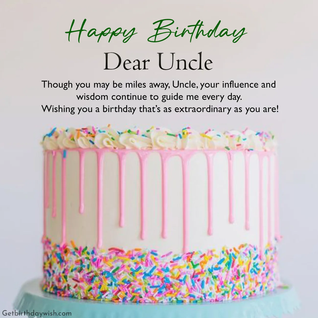 Happy Birthday Uncle Wishes Images