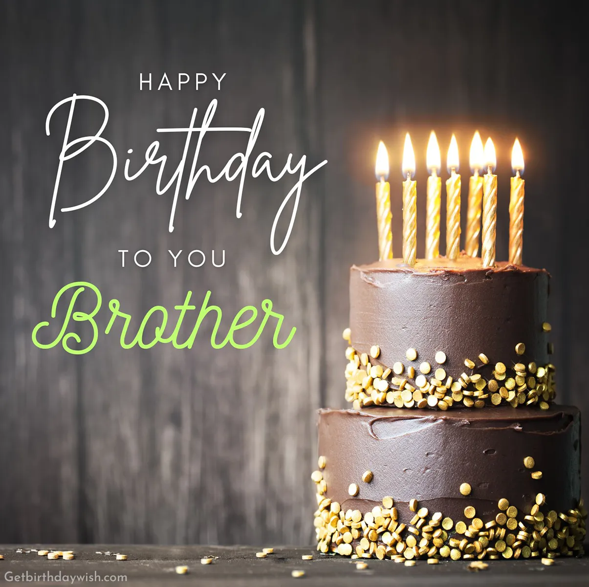 Happy Birthday Wishes for Brother