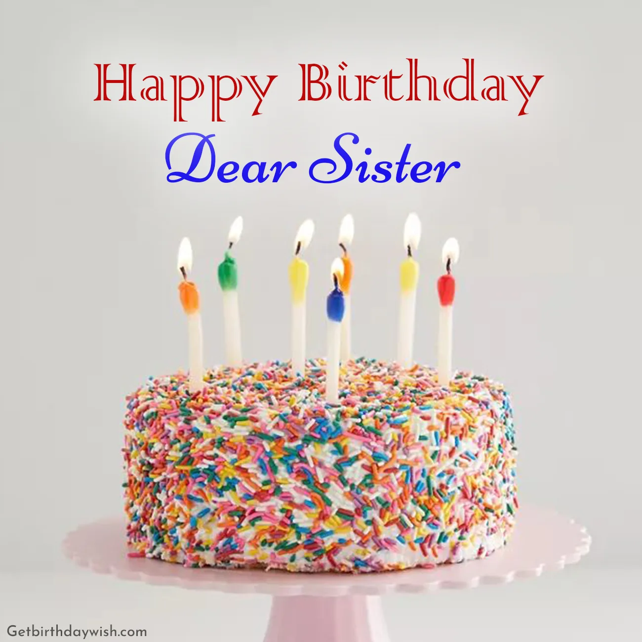 Happy Birthday Wishes for Sister Photos