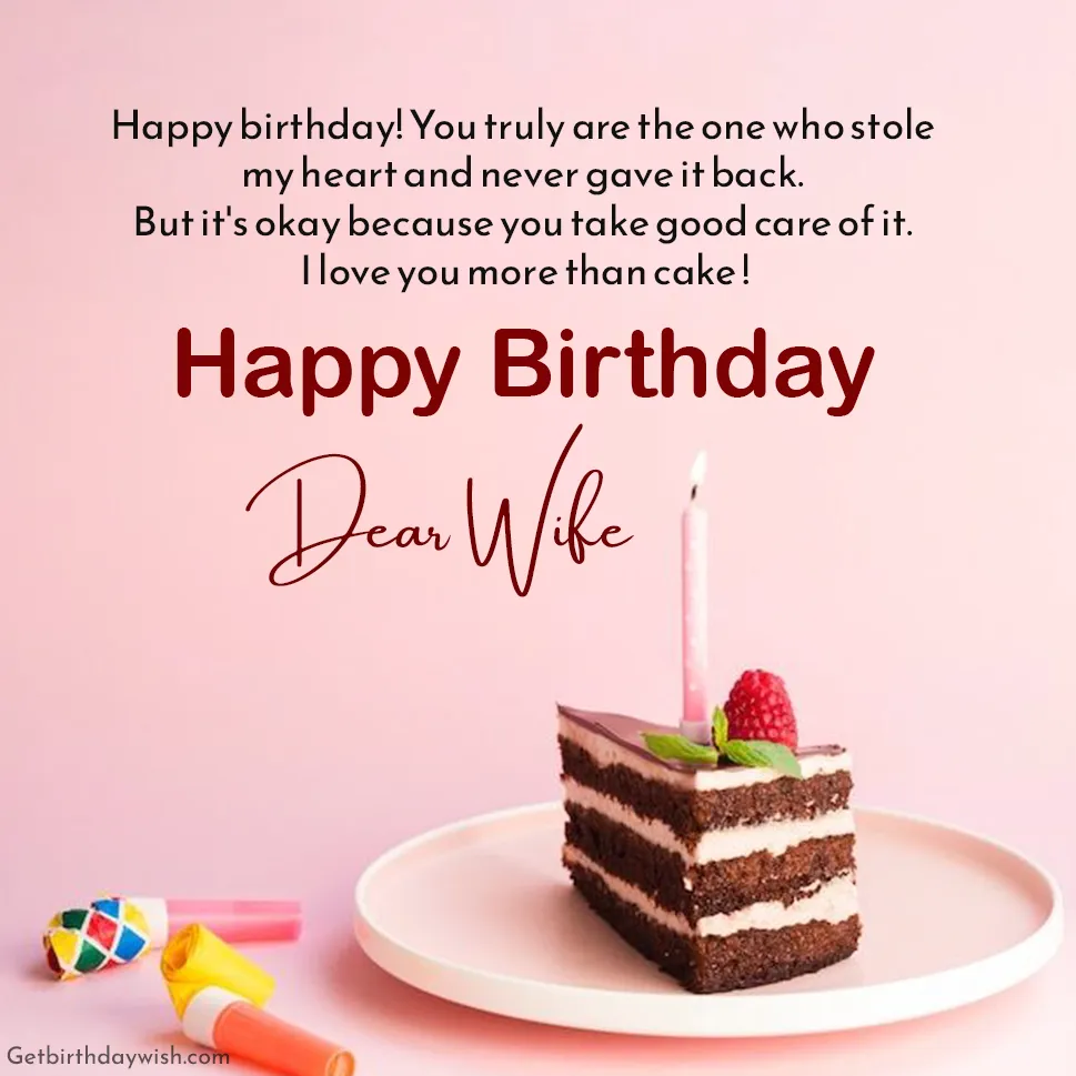 Happy Birthday Wishes for Wife Images