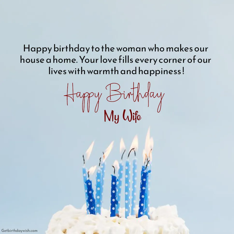 Happy Birthday Wishes for Wife