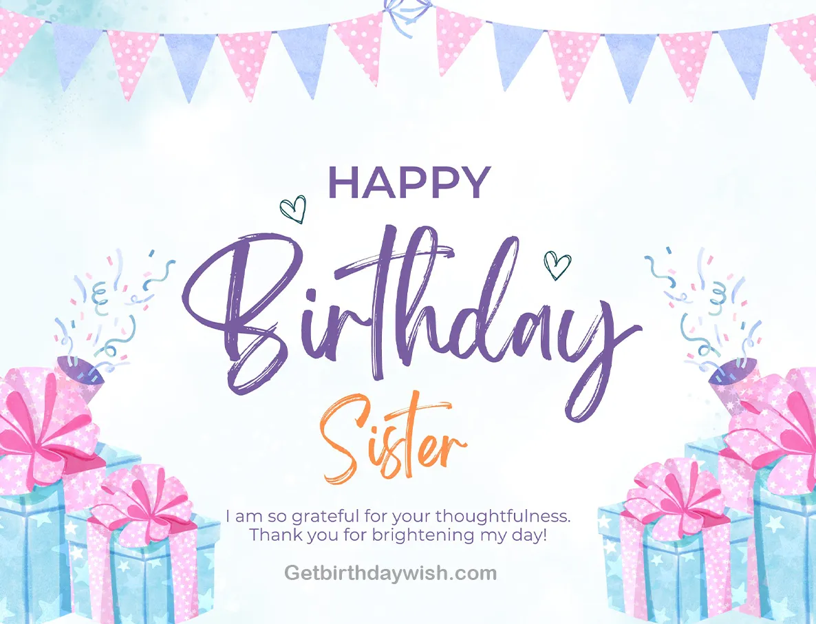 New Birthday Sister Images HD 2024