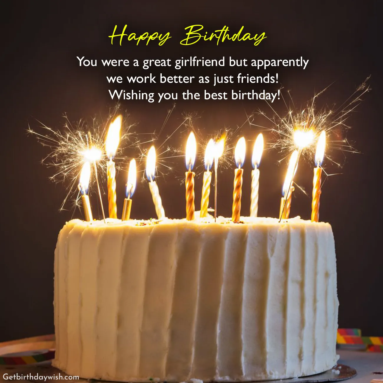 Birthday Wishes for Ex Girlfriend