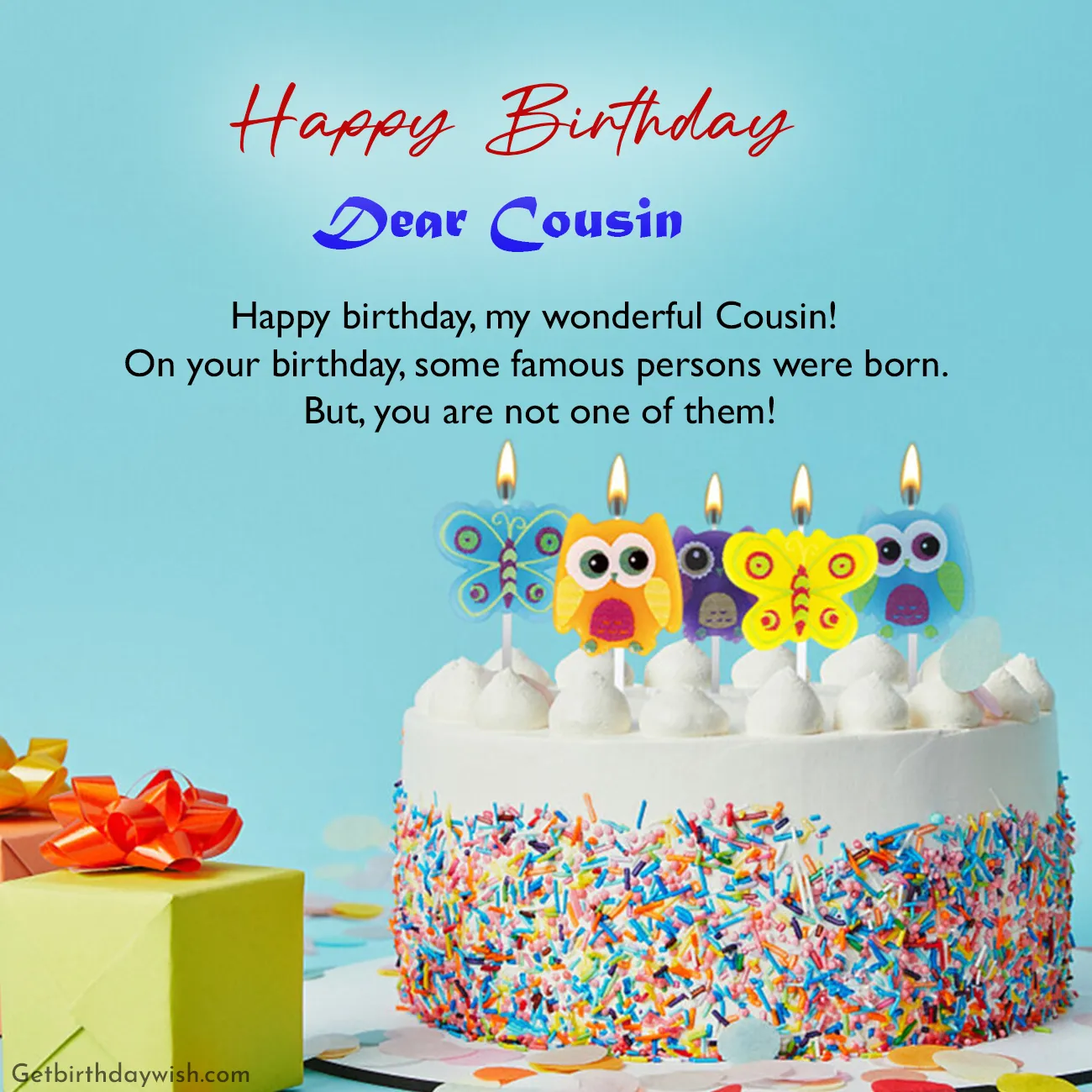 Cousin Birthday Wishes Images