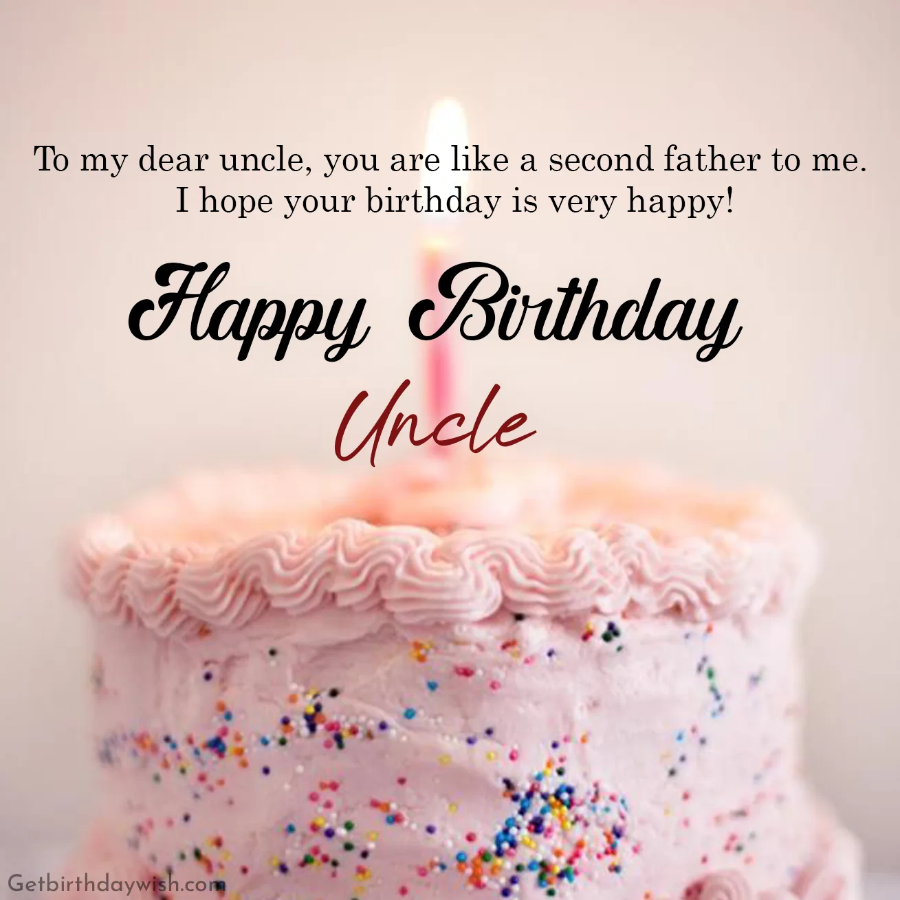 Happy Birthday Uncle Greeting